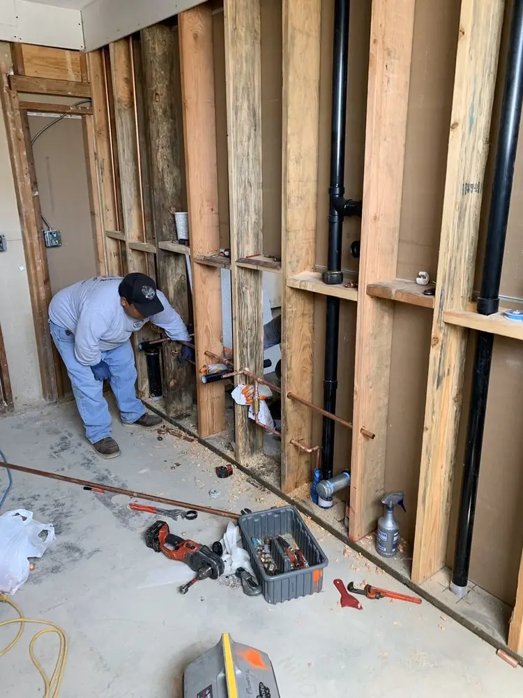 Commercial rough-in plumbing for Commercial Plumbing in Hermantown